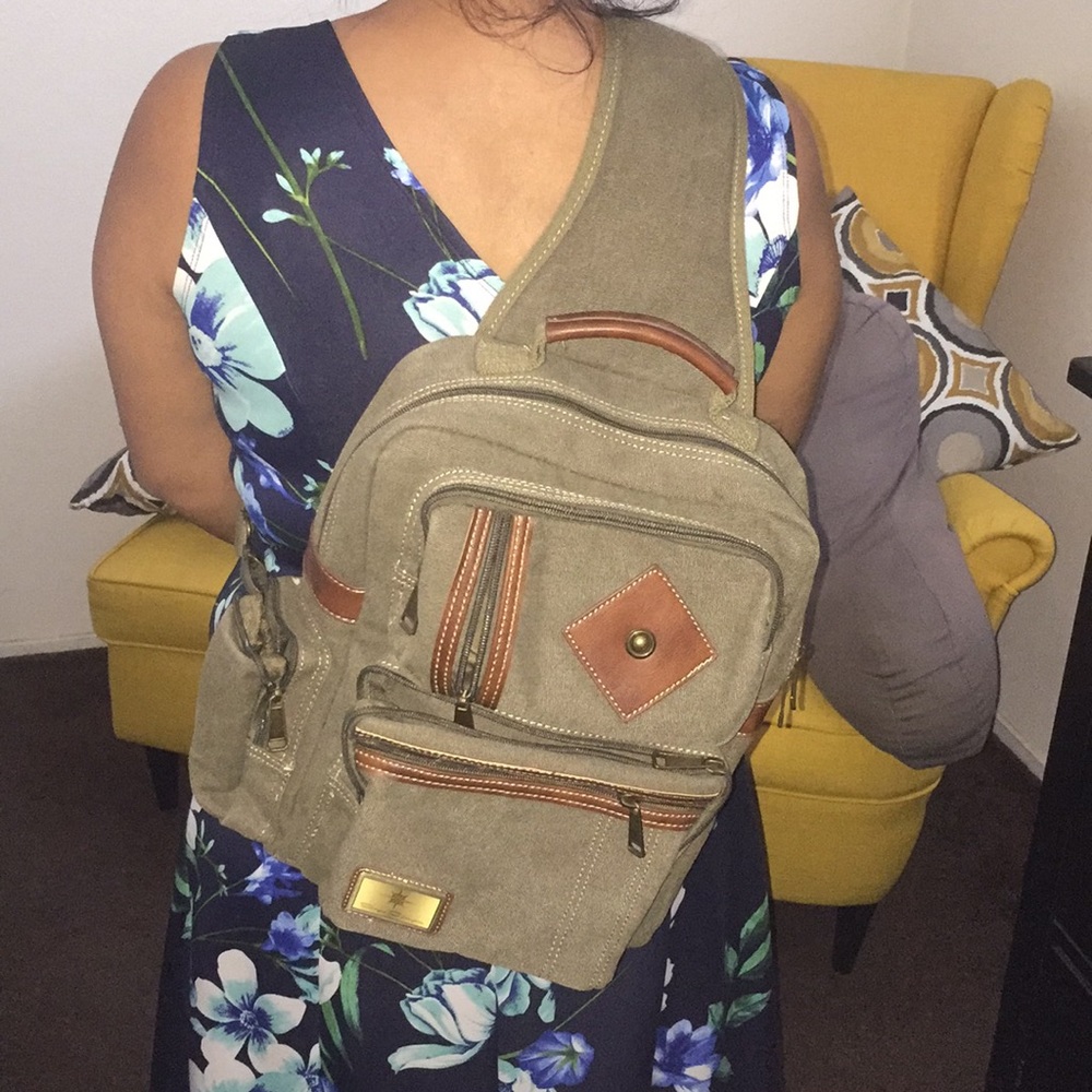 Cargo style backpack